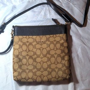 Mini Coach Logo Crossbody Bag